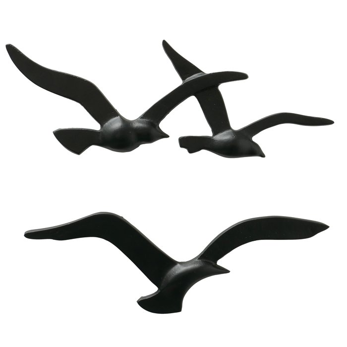 VOGEL BIRD SET X2 (black)